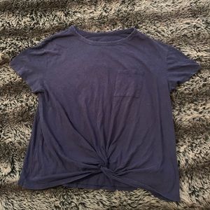 Cute Front Tie T-Shirt